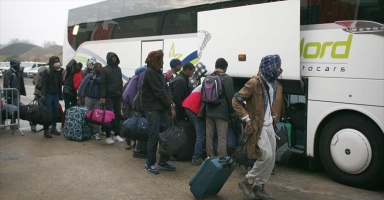 Migranti in partenza