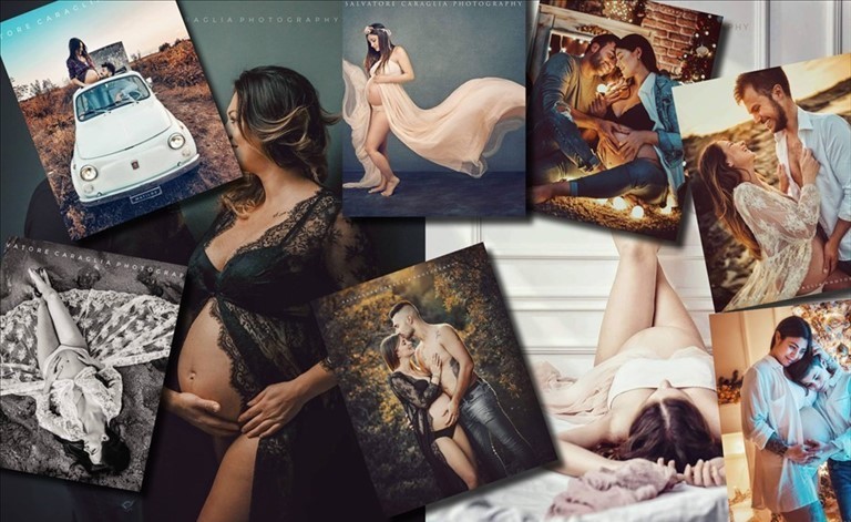 Collage donne incinta Collage donne incinta