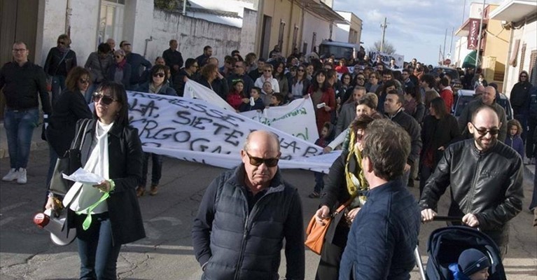 Manifestazione del comitato Manifestazione del comitato