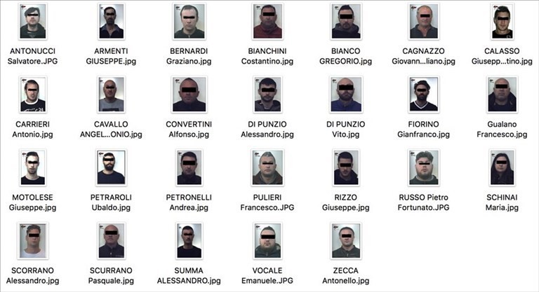 I nomi operazione "Mercurio" I nomi operazione "Mercurio"