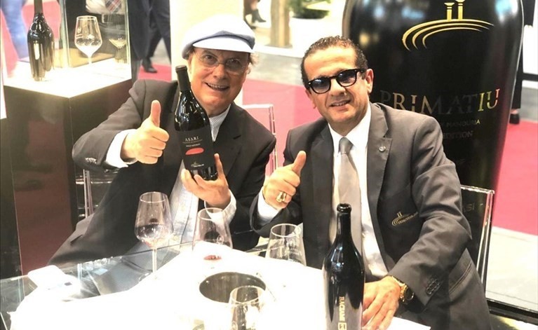 Luca Sardella con Gigi Blasi