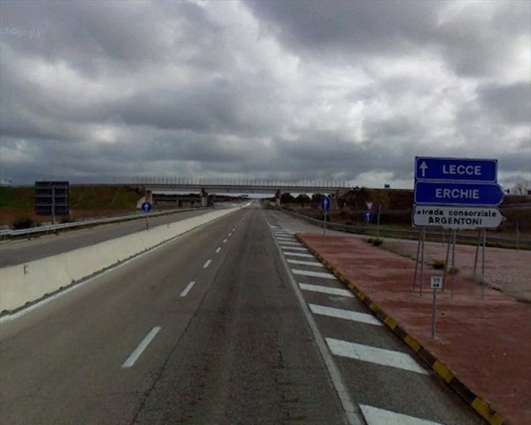 Il tratto terminato di Bradanico-Salentina Il tratto terminato di Bradanico-Salentina