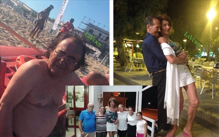 Al Bano e Vladimir Luxuria a San Pietro in Bevagna Al Bano e Vladimir Luxuria a San Pietro in Bevagna