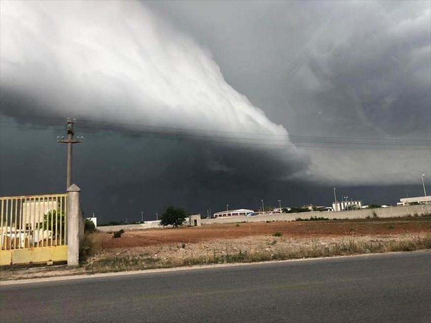 L'uragano del 10 luglio 2019