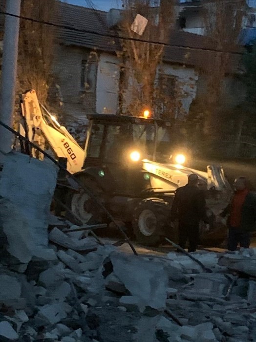 I danni del terremoto in Albania 25 novembre 2019
