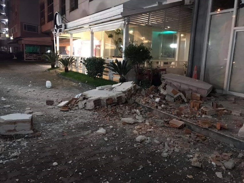 I danni del terremoto in Albania 25 novembre 2019