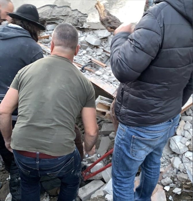 I danni del terremoto in Albania 25 novembre 2019