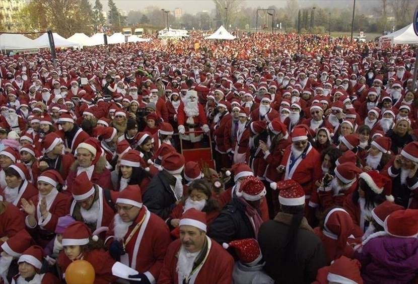 Babbi Natale a Torino