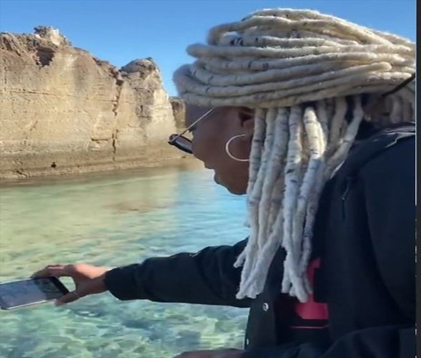 Whoopy Goldberg in Puglia