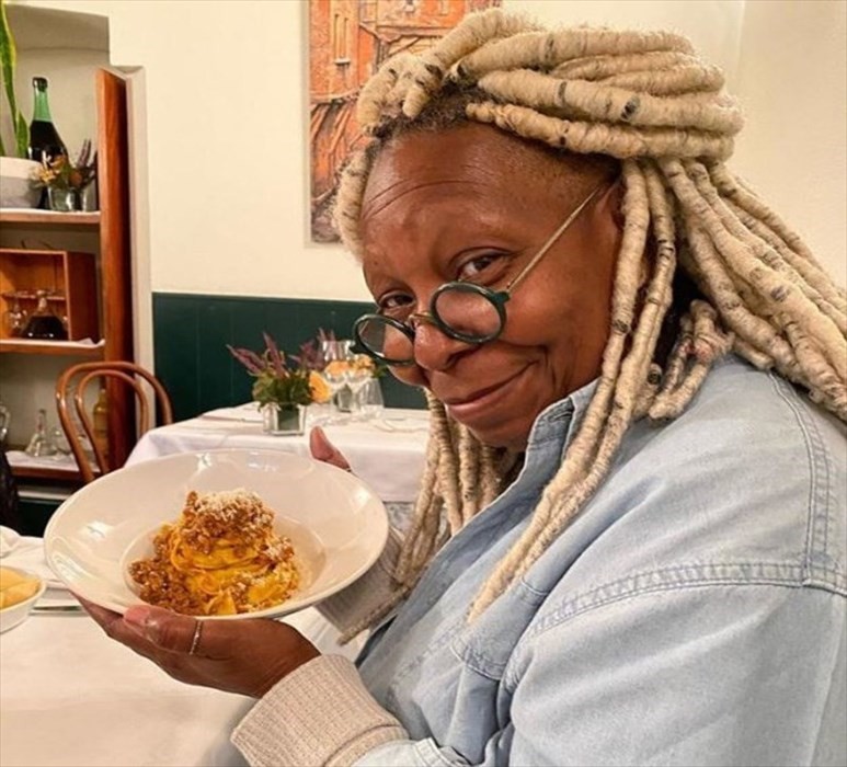 Whoopy Goldberg in Puglia