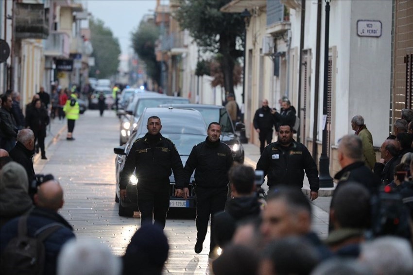 I funerali della mamma di Al Bano