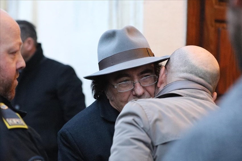 I funerali della mamma di Al Bano