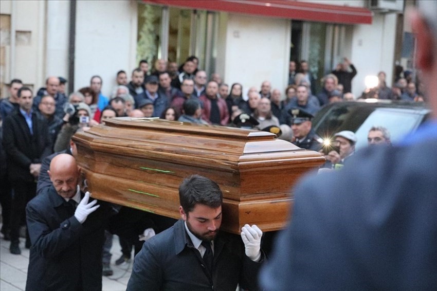I funerali della mamma di Al Bano