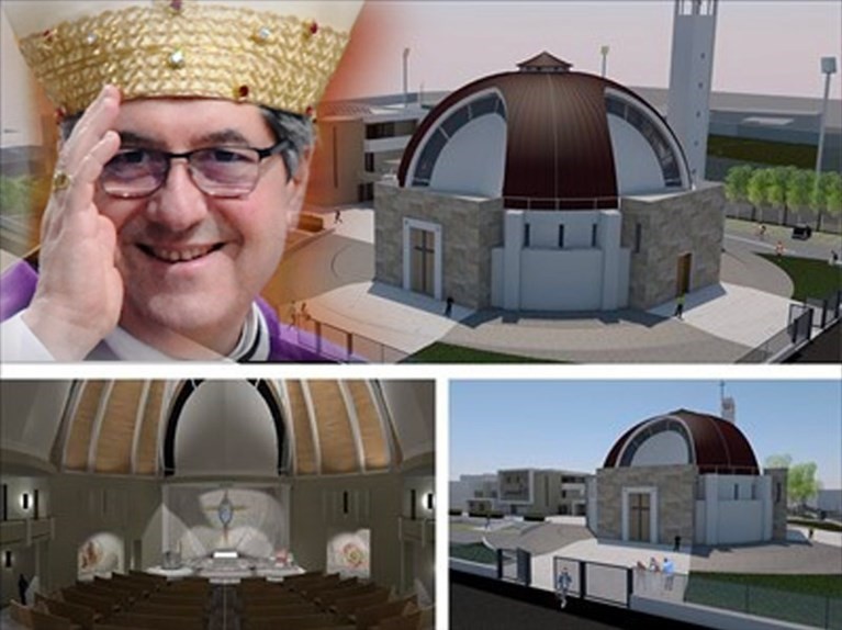 Il vescovo Pisanello e la nuova chiesa del Villaggio