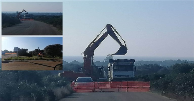 I lavori di scavo I lavori di scavo