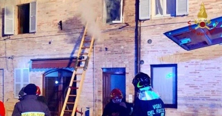 Il luogo della tragedia