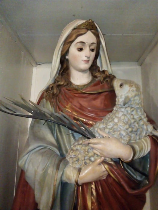La chiesetta di Sant'Agnese a Manduria - Interno