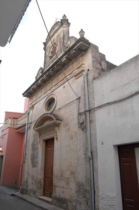 La chiesetta di Sant'Agnese a Manduria - Interno