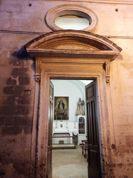 La chiesetta di Sant'Agnese a Manduria - Interno