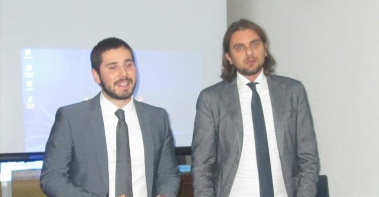 Gli avvocati Manolo Gennari e Giulio Distratis Gli avvocati Manolo Gennari e Giulio Distratis