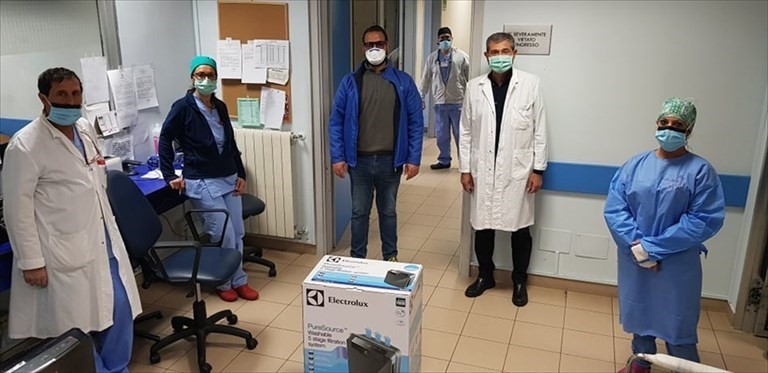 La consegna del purificatore