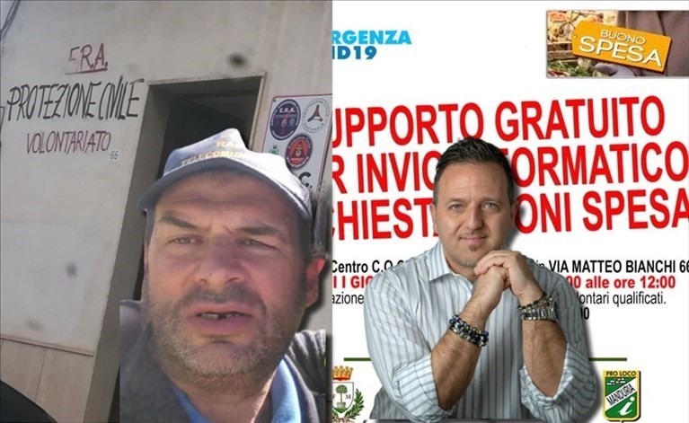 Maurizio Barnaba con Domenico Sammarco