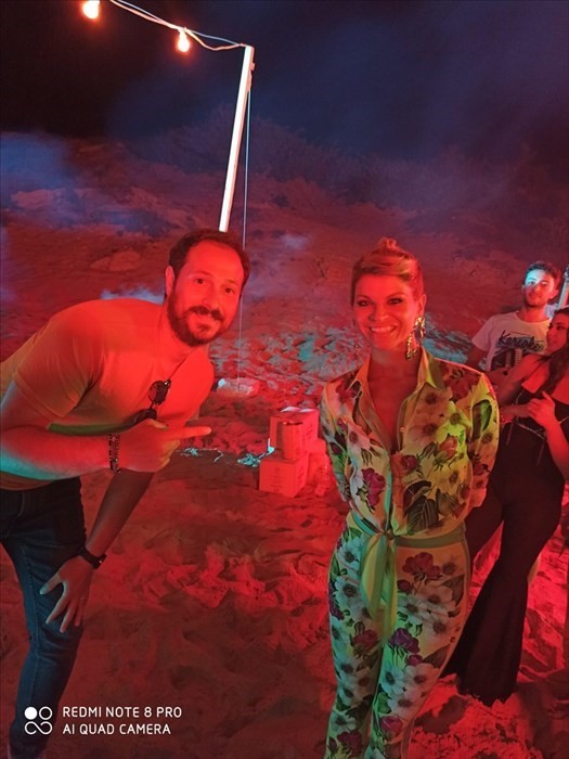 Alessandra Amoroso con i Boomdabash a San Pietro in Bevagna
