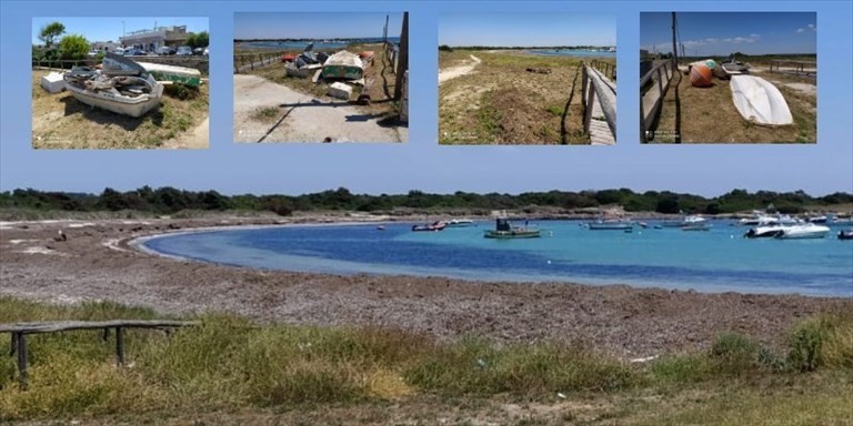 L spiaggetta di Torre Colimena