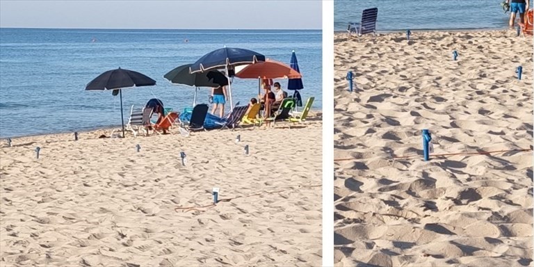 Distanziatori spiaggia