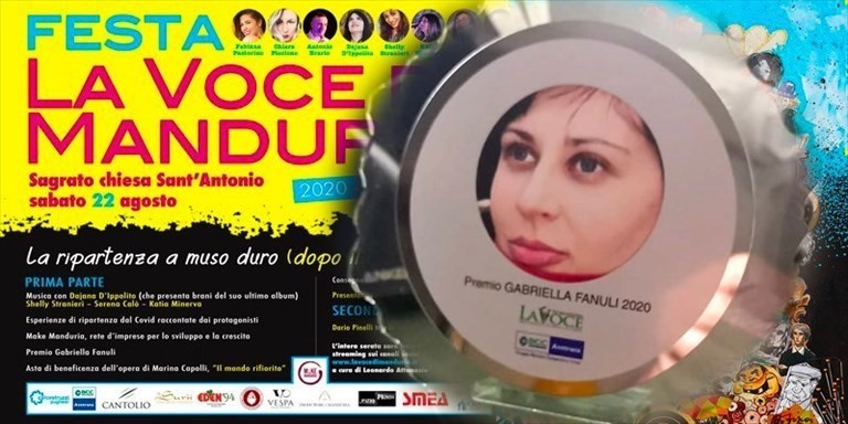 Targa Gabriella Fanuli 2020 Targa Gabriella Fanuli 2020