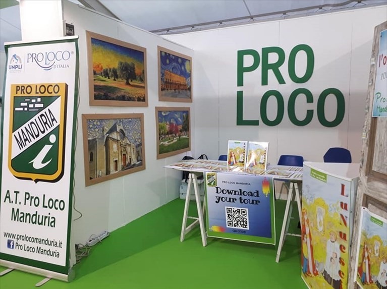 Lo stand della Proloco Lo stand della Proloco