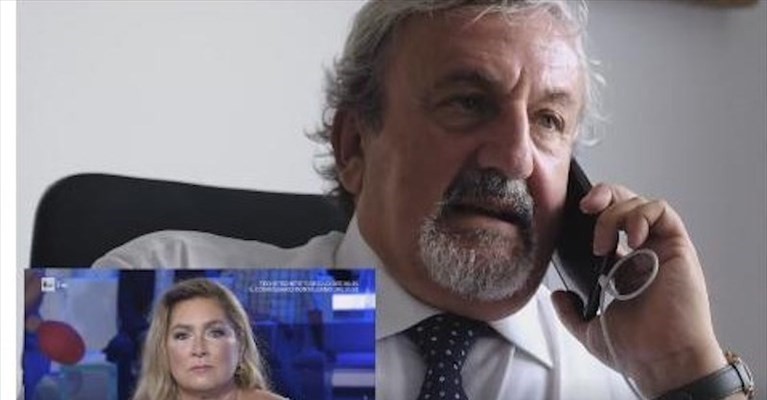 Romina Power con Michele Emiliano Romina Power con Michele Emiliano