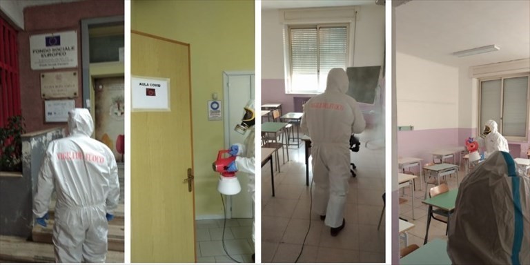 Sanificazione nelle scuole Sanificazione nelle scuole