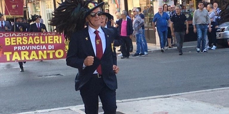 Gregorio Pecoraro, manifestazione a Massafra ottobre 2019 Gregorio Pecoraro, manifestazione a Massafra ottobre 2019