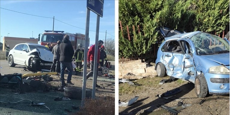 Le auto danneggiate Le auto danneggiate