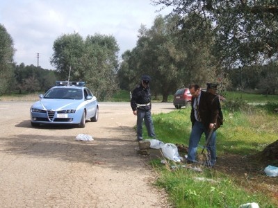 Blitz della polizia di Manduria sulle strade del sesso