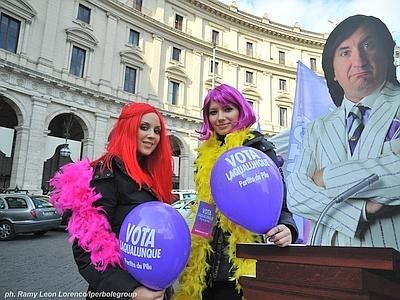 Vota Cetto LaQualunque I gazebo nelle piazze italiane