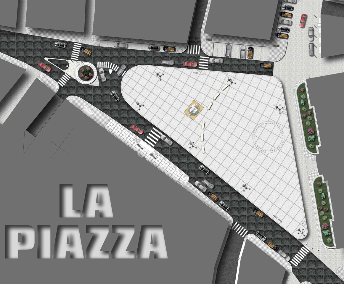Mosaico sulla Piazza: l�architetto svela il giallo e fa causa al comune