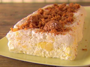Paccheri all'astice e brandy e Semifreddo all'ananas e amaretti