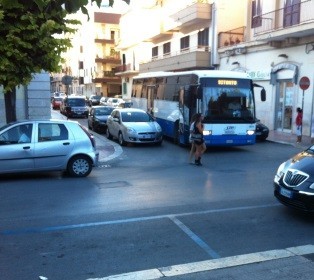 Stop ai pullman sul corso