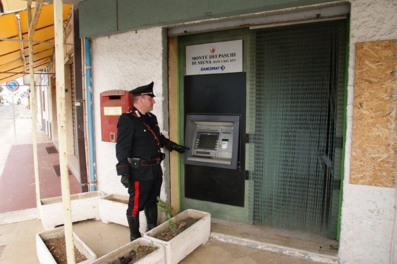 Scassinato il bancomat di San Pietro in Bevagna