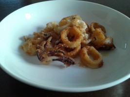 Anellini di calamari al forno Anellini di calamari al forno