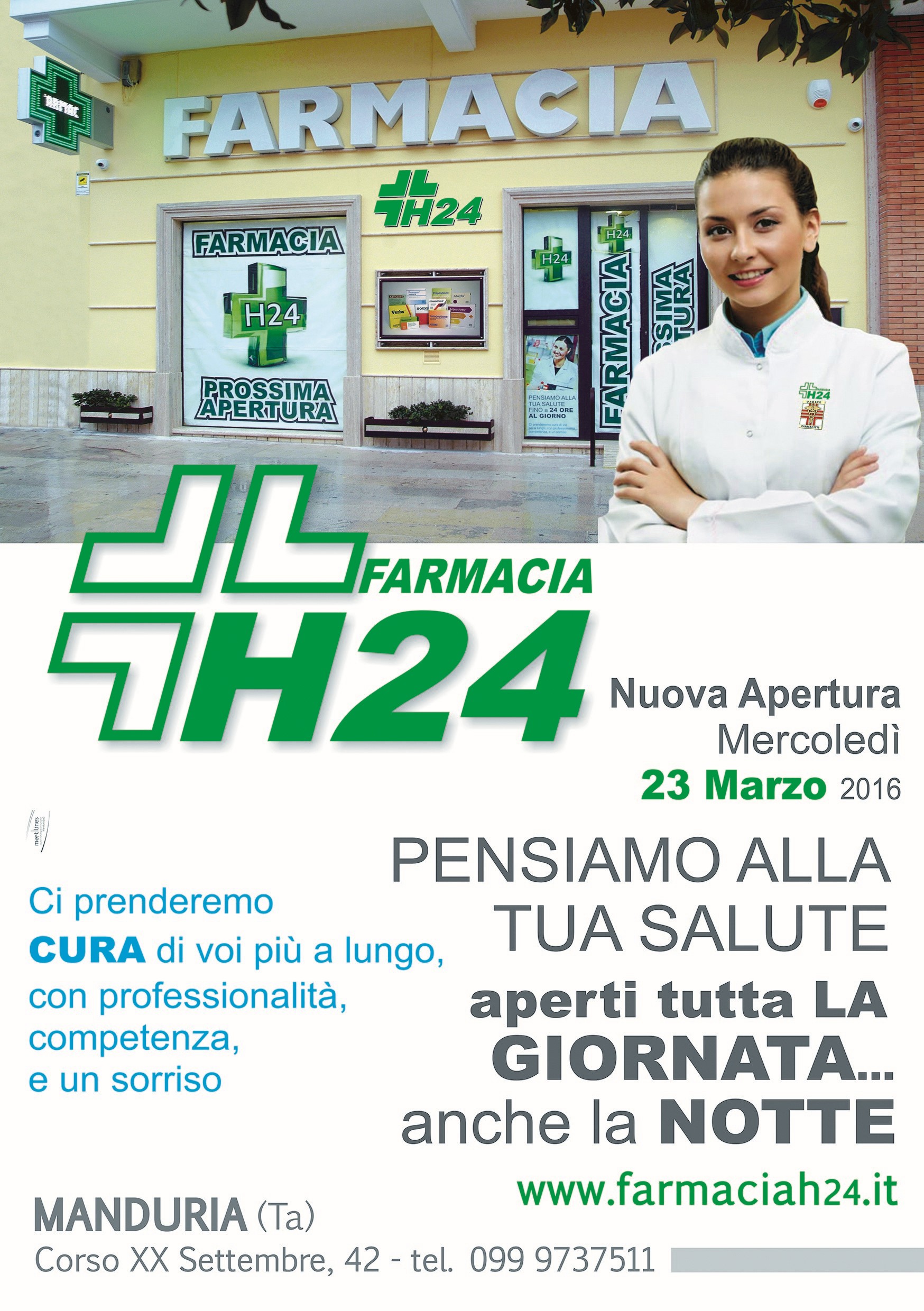 Farmacia h24, e a Manduria�finisce l�incubo dei turni di notte