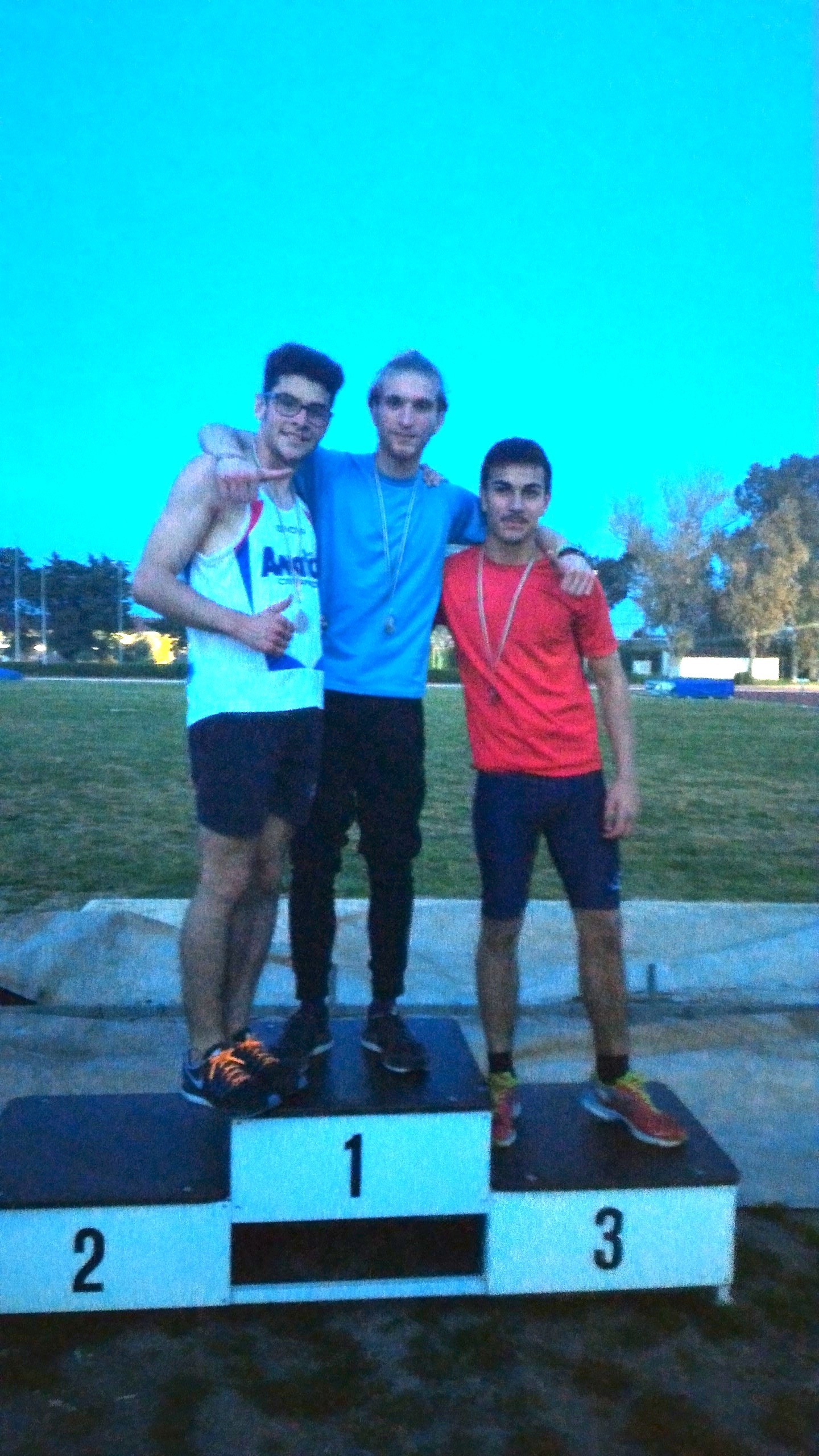 Il giovane atleta Massafra � di nuovo campione di decathlon
