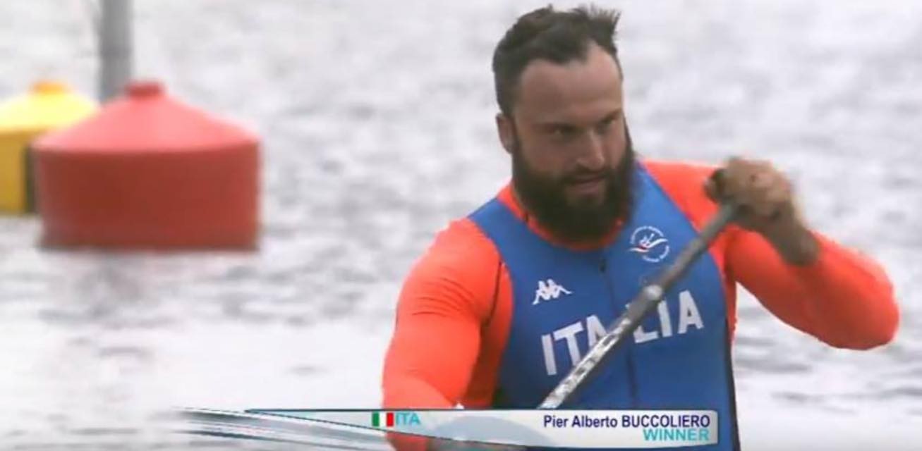 Nuova medaglia dopo per Pier Alberto Buccolieri, campione del mondo di paracanoa