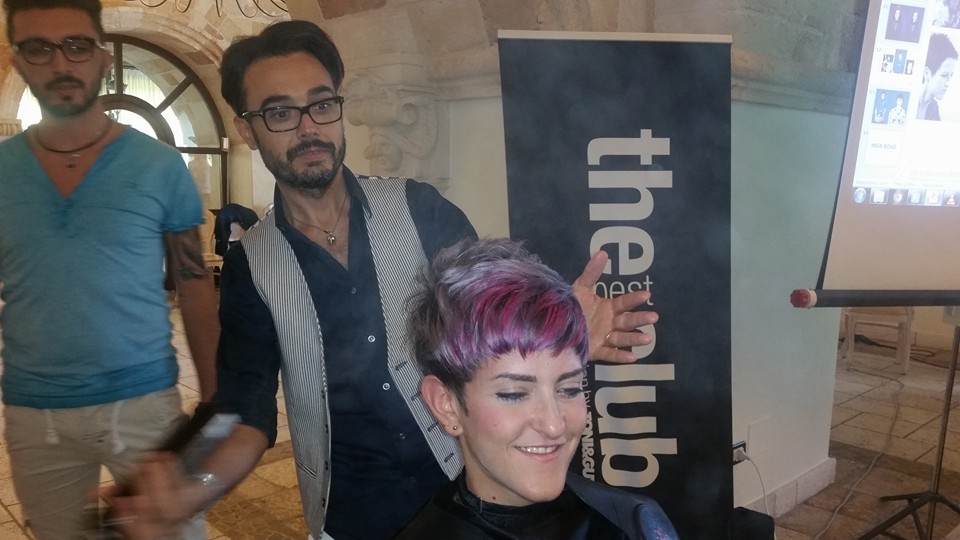 L'hairstylist manduriano Leo Libardi al Taomoda di Taormina