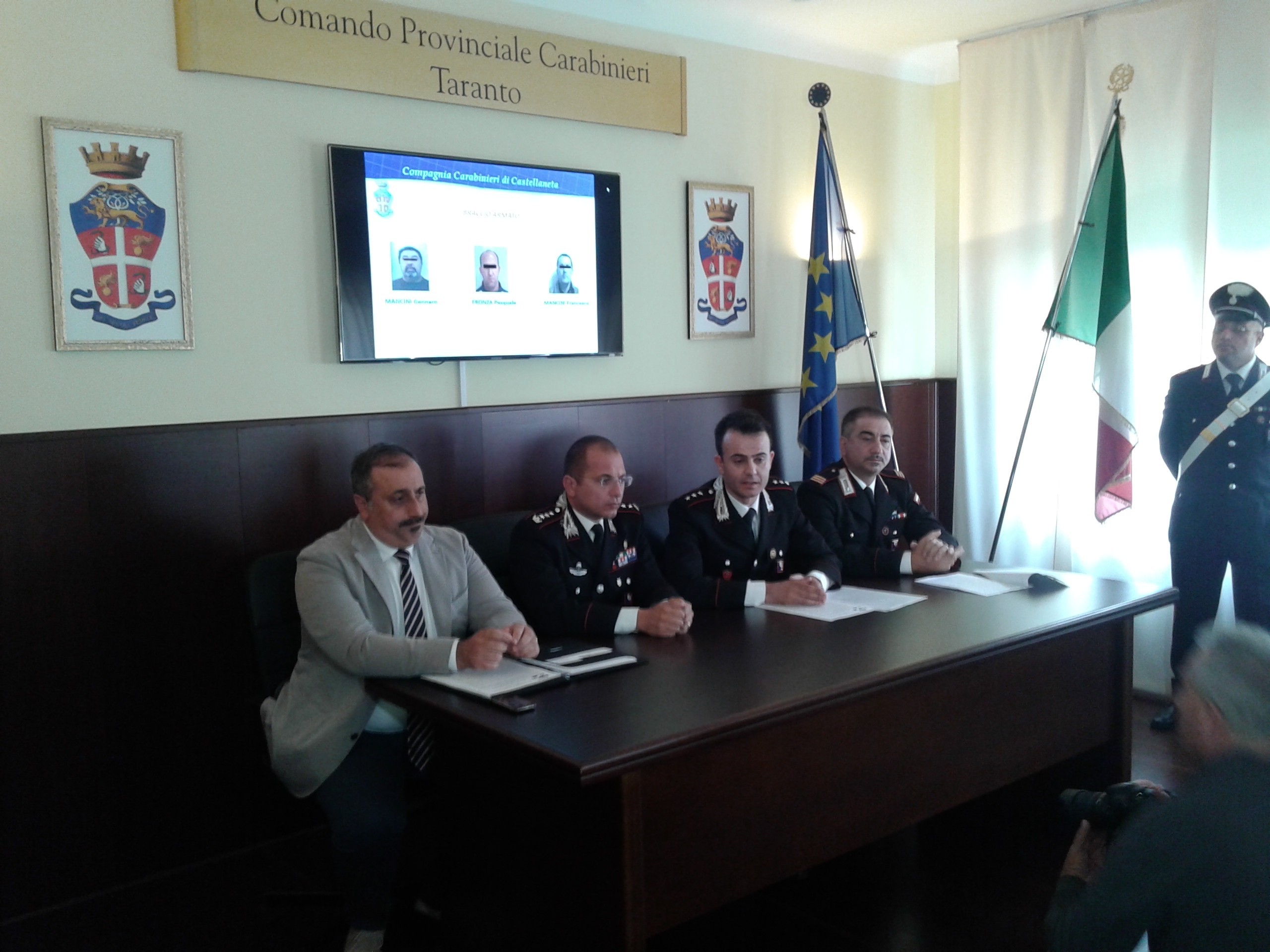 Blitz contro l'usura NOMI E FOTO