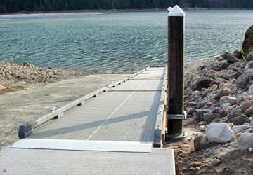 Borraco avr� uno scivolo per l�alaggio delle barche