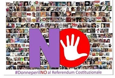 Le donne del No al referendum costituzionale