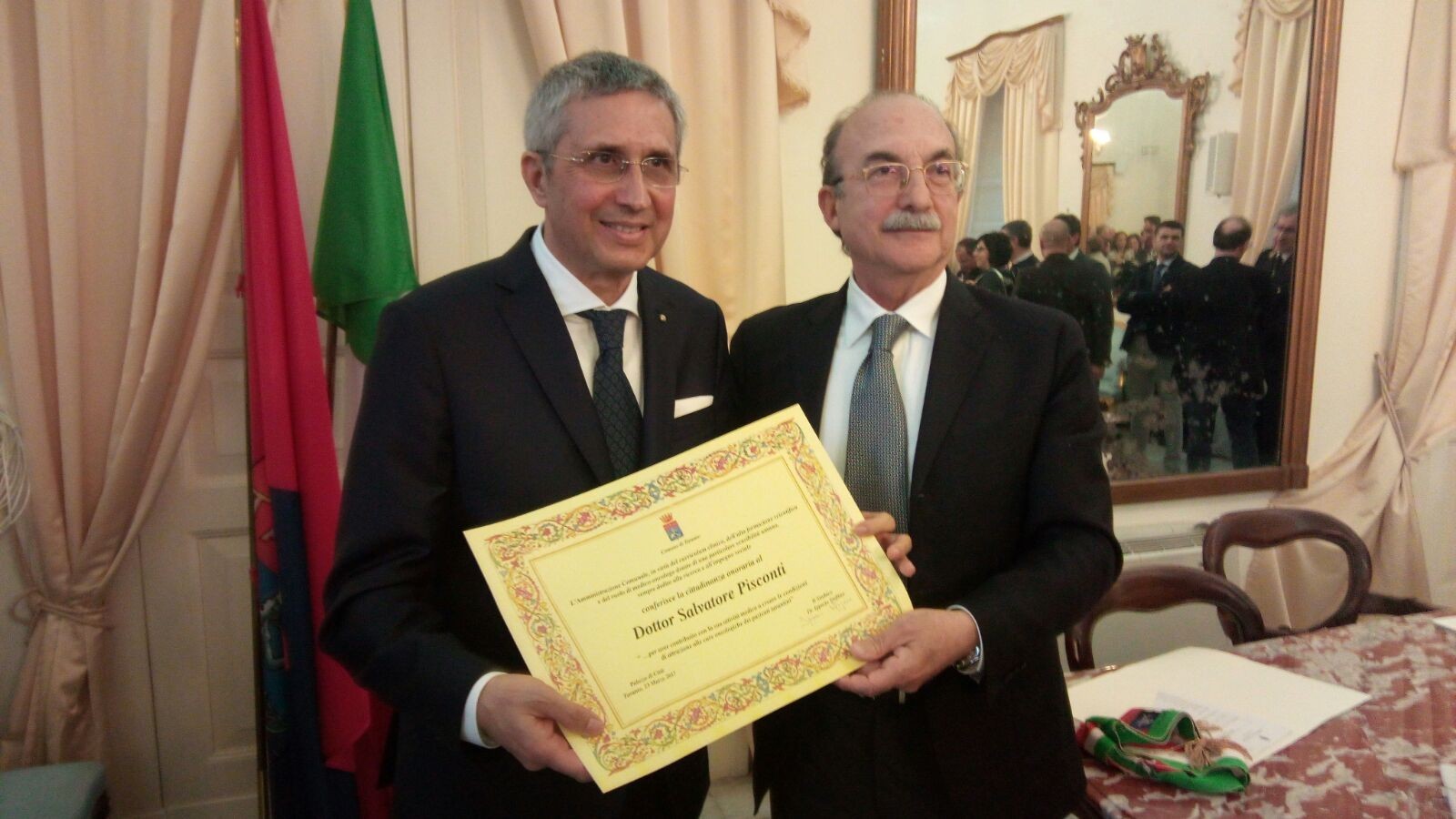 La Citt� di Taranto adotta l'oncologo manduriano Pisconti